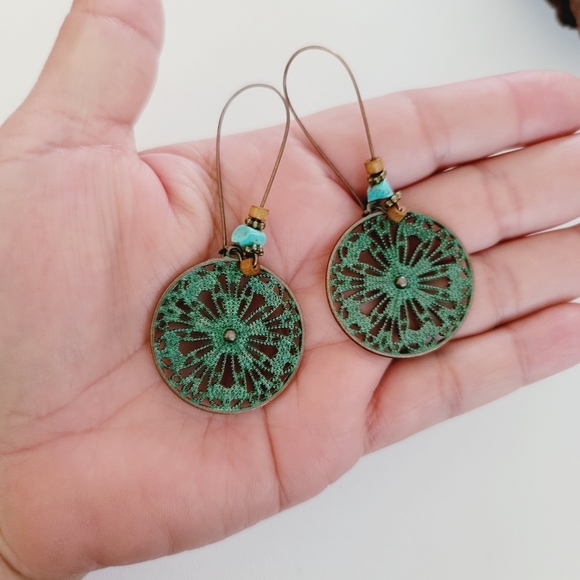 BOHO Lot of 6 Pairs of Earrings - Picture 5 of 9